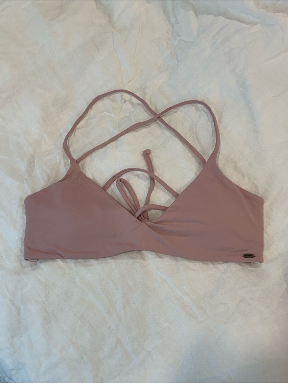 O'Neill Pink Strappy Bikini Top